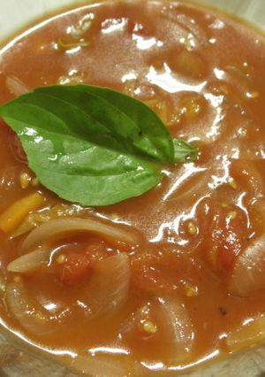 さっぱりトマトの冷たいスープ-レシピのメイン写真