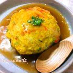 รูปของ 卵1個で作る山芋入りふんわり優しい天津飯