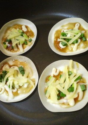 どれだけでも食べれる!皮ピザ-レシピのメイン写真