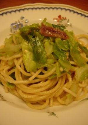 春キャベツとアンチョビパスタ spaghetti con cavolo alla bagna cauda-レシピのメイン写真