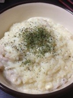 【簡単!】豚肉の豆乳リゾット-レシピのメイン写真