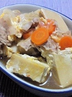簡単に高野豆腐の煮物-レシピのメイン写真