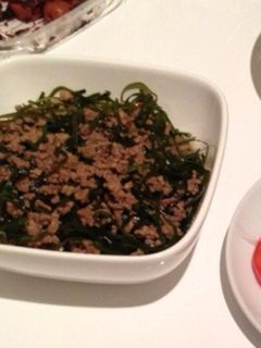 切り昆布と挽き肉の炒め煮♡-レシピのメイン写真
