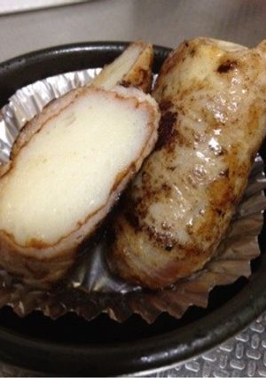 お弁当に！薩摩揚げの肉巻き焼き-レシピのメイン写真