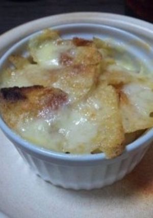 ポテトチップスのチーズ焼き-レシピのメイン写真