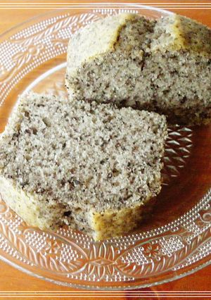 ごま大好き♪黒ゴマケーキ-レシピのメイン写真