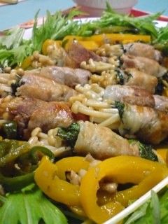 豚肉のエノキと大葉巻き-レシピのメイン写真