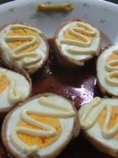 ゆで卵の肉巻き-レシピのメイン写真