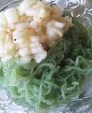 玉葱ドレッシングでこんにゃくそうめん