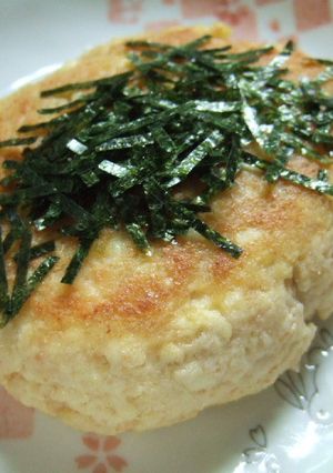 お豆腐でたらこハンバーグ-レシピのメイン写真