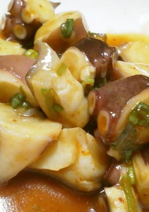ハワイのタコキムチポキ風-レシピのメイン写真
