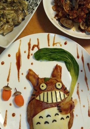 お好み焼き風トトロ-レシピのメイン写真
