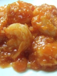 電子レンジで【エビチリ】-レシピのメイン写真