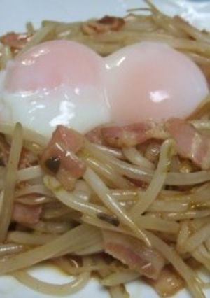 「もやしのカルボナーラ風」節約・ヘルシー-レシピのメイン写真