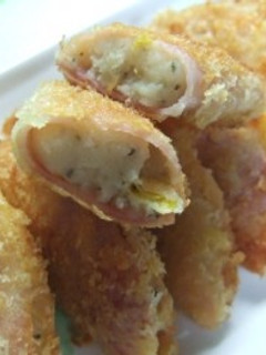 ハムの包み焼き☆マッシュポテト入り-レシピのメイン写真