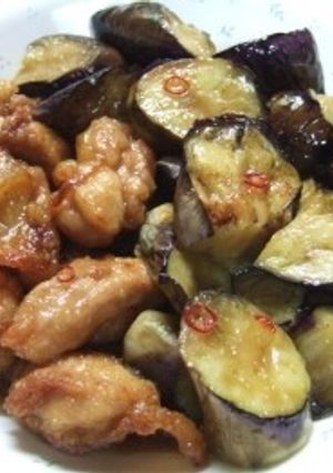 ナスと鶏肉の揚げだし-レシピのメイン写真