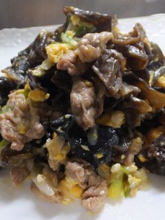豚肉・きくらげ・卵の中華炒め-レシピのメイン写真