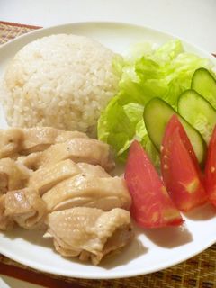 簡単チキンライス シンガポール風♪-レシピのメイン写真