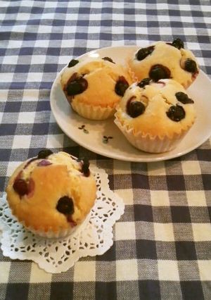 ふんわり♪ブルーベリーマフィン-レシピのメイン写真