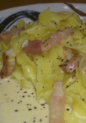 パンチェッタのクリームパスタ-レシピのメイン写真