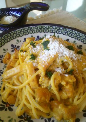 かぼちゃのチーズクリームパスタ～☆-レシピのメイン写真