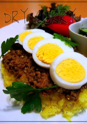 フライパン1つでドライカレー-レシピのメイン写真