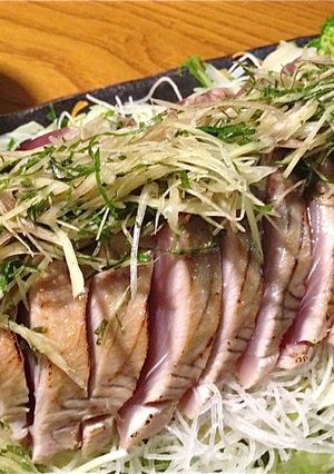鰹のたたき乗っけ盛り-レシピのメイン写真