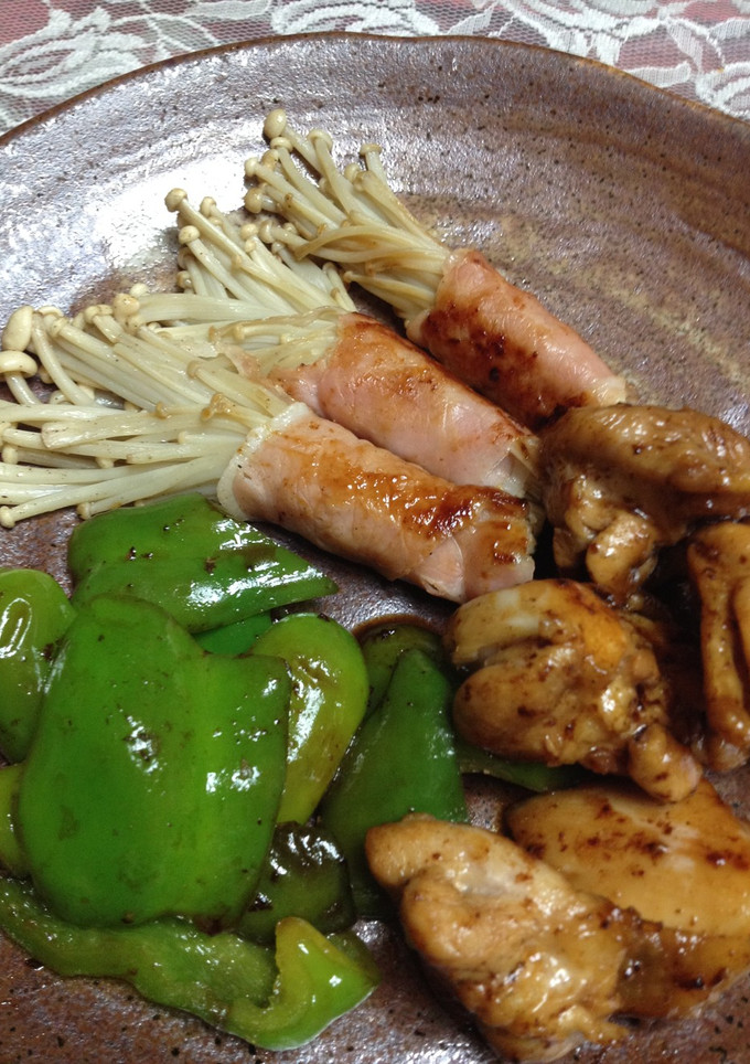 えのきの生ハム巻焼き-レシピのメイン写真