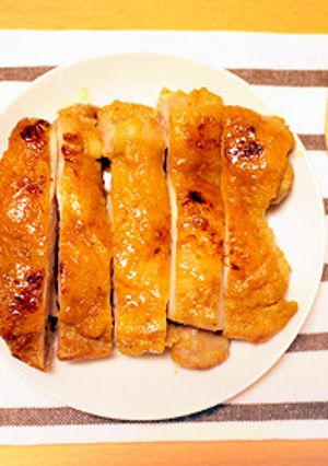とっても簡単☆鶏もも肉のピリ辛味噌焼き♪-レシピのメイン写真