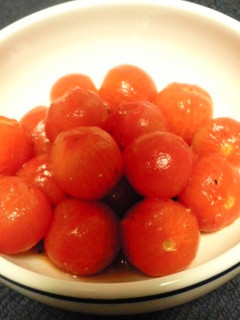 簡単♪さっぱり!プチトマトのマリネ-レシピのメイン写真