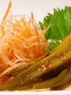 旬です♪オクラの漬物♪-レシピのメイン写真