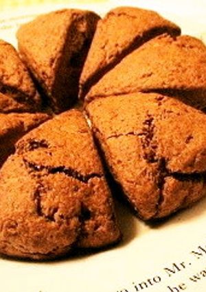 ＊簡単・サクサク＊チョコスコーン＊-レシピのメイン写真