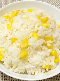とうもろこしの炊き込みご飯-レシピのメイン写真