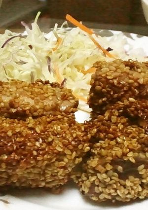 簡単！香ばしい！さかなのゴマ焼き-レシピのメイン写真