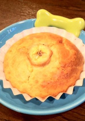 犬用 簡単バナナケーキ（飼い主さんも♪）-レシピのメイン写真