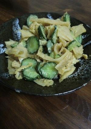 乾物を食べよう！かんぴょうのゴマ酢和え-レシピのメイン写真