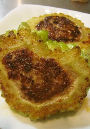 ゴーヤの肉詰め-レシピのメイン写真