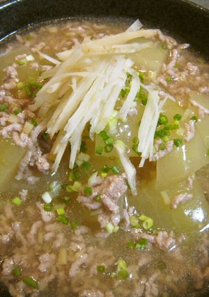 冬瓜のそぼろ餡-レシピのメイン写真