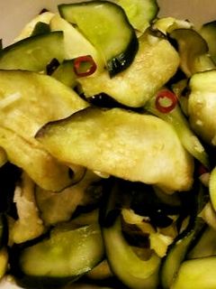 夏野菜で作る、大人の浅漬け-レシピのメイン写真