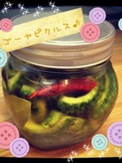 ゴーヤピクルス♫-レシピのメイン写真