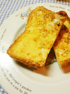 朝食に*フレンチトーストのハムサンド-レシピのメイン写真