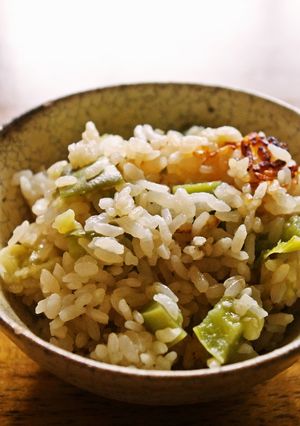 茄子の炊き込みご飯-レシピのメイン写真