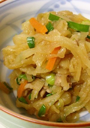 子供達も大好き♪切り干し大根と豚肉の煮物-レシピのメイン写真