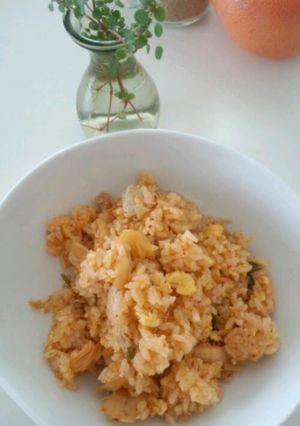 お手軽ランチ☆簡単！キムチ炒飯-レシピのメイン写真