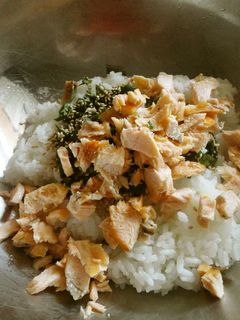 シャケと大葉の混ぜごはん-レシピのメイン写真
