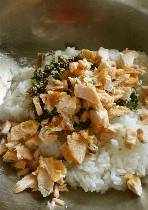 シャケと大葉の混ぜごはん-レシピのメイン写真