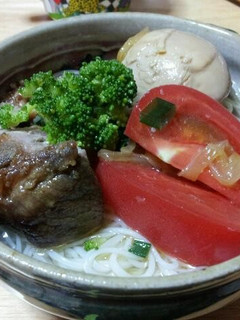 柚子胡椒風味のぶっかけそうめん-レシピのメイン写真