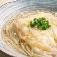A picture of 豆腐のえのきあんかけ.