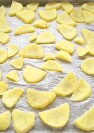 じゃが芋☆スライスして焼くだけおつまみ-レシピのメイン写真