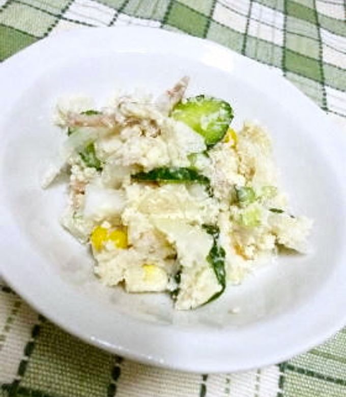 ポテトサラダに負けないおからサラダ by chikappe 【クックパッド